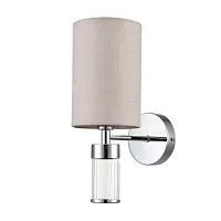 Бра LUMION  6585/1W ARNIKA текстиль; стекло/бежевый 
