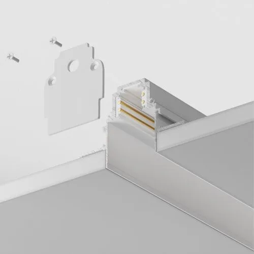 Шинопровод магнитный однофазный Maytoni Busbar trunkings Gravity TRX010-423W  фото 4