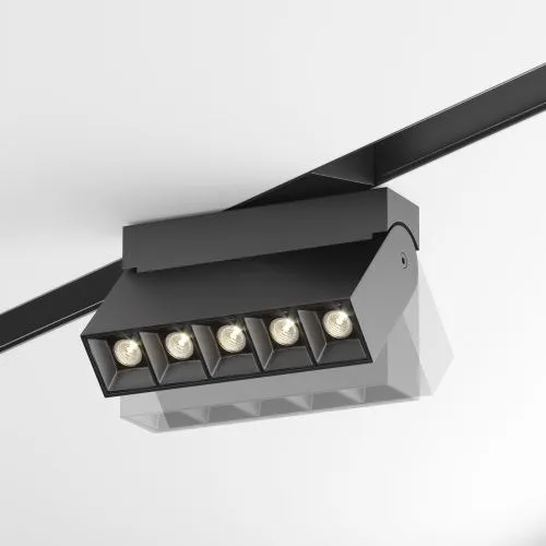Трековый светодиодный светильник для магнитного шинопровода Maytoni Track lamps TR015-2-10W3K-B  фото 3