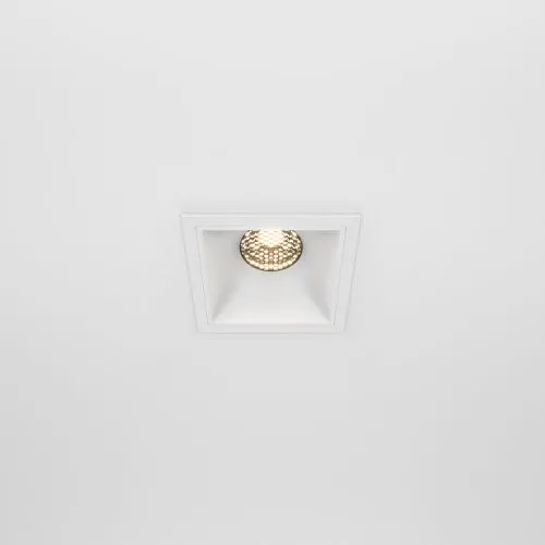 Встраиваемый светильник Maytoni Alfa LED DL043-01-10W3K-D-SQ-W  фото 9