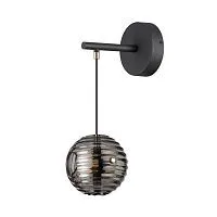 Бра ODEON LIGHT  5041/12WL TRONI стекло/черный 