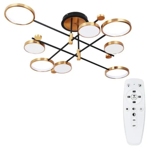 Потолочная светодиодная люстра Arte Lamp Holly A1364PL-8PB 