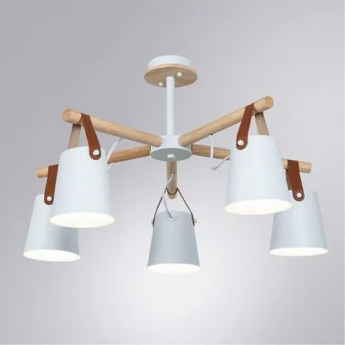 Потолочная люстра Arte Lamp Thomas A7032PL-5WH  фото 2